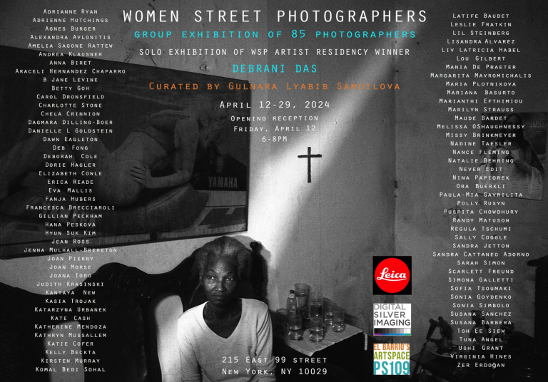 Womenstreetphotographers Exhibition 2024 in NYC