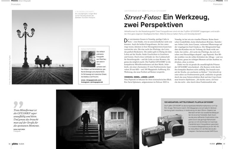 Publication in DigitalPhoto Magazine, 10.2025